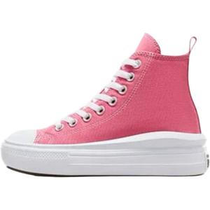 Converse Детские высокие кеды Chuck Taylor All Star Abrasion Resistant из ткани Pink для подростков