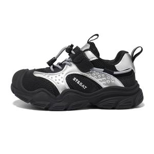 Кроссовки для бега для детей ST&SAT KIDS, черный