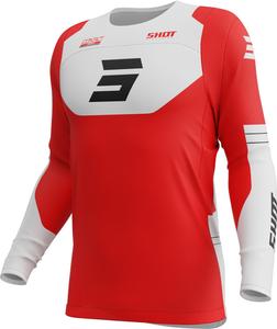 Мотокроссовая майка Shot contact shield, Red