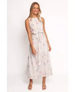 Платье миди Levin Petal and Pup, белый