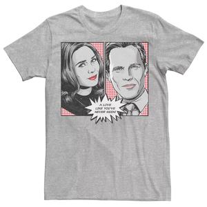 Мужская футболка с панелями комиксов Marvel WandaVision Wanda & Vision