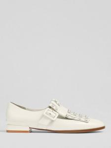 LKB London Zig кожаные лоферы L.K.Bennett, Ecru