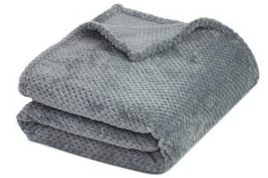 Одеяло Zollner 00000544, 150x1x200 см, темно-серый