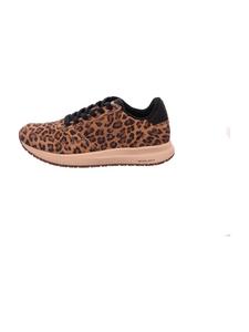 WODEN Спортивные кроссовки на шнуровке коричневого цвета