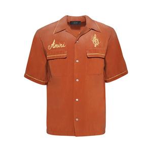 Рубашка Amiri Saturday Night Camp Shirt, Burnt Orange