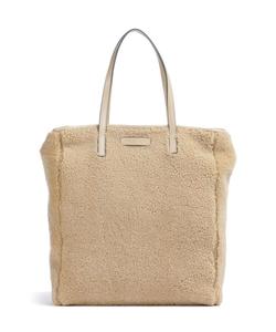 Шоппер Mirra wow мех, воловья кожа The Bridge, коричневый