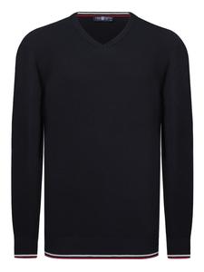 Пуловер JIMMY SANDERS, темно-синий