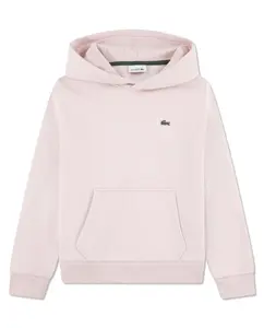 Флисовая толстовка с капюшоном Core Fleece для мальчика Lacoste, розовый