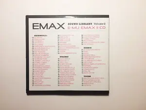 Звуковая библиотека E-MU EMAX - организована по категориям - Том 2 E-MU Systems