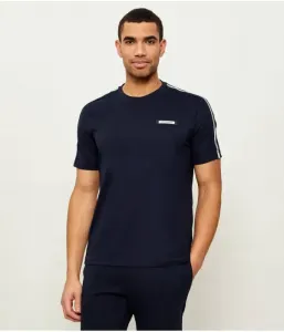 Футболка regular fit Ea7, темно-синий