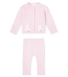 Детский вязаный кардиган и штаны Patachou, Sweet Pink