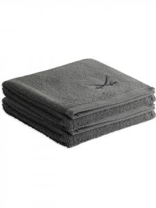 Sansibar Набор из 2 полотенец «Terry Collection Classic», 50x100 см, антрацитовый цвет
