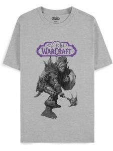 Футболка серого цвета World of Warcraft