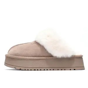 Износостойкие закрытые тапочки для женщин La Chapelle, бежевый