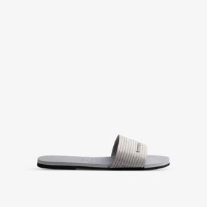 You malta полосатые плетеные сандалии Havaianas, серый