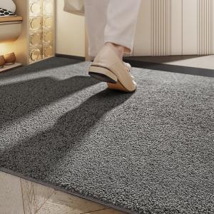 Dajiang Ковер 70х100 см для прихожей износостойкий, моющийся, из шерсти, пылеотталкивающий