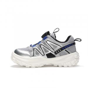 Детские кеды Kids Low-top Белый/Серебристый Pony, белый