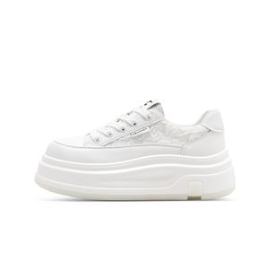 C°BANNER Женские скейтерские кеды белые, цвет White