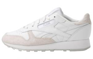 Классические кожаные туфли унисекс с низким верхом белого цвета Reebok