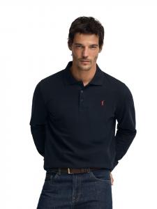 Polo Club Рубашка-поло темно-синего цвета