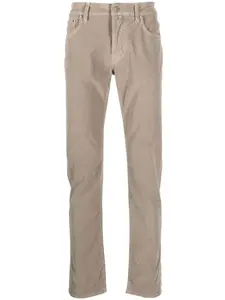 Брюки скинни с нашивкой-логотипом JACOB COHEN, нейтральный