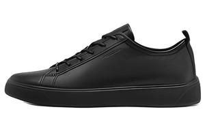 Кеды Ecco Skateboard Shoes Men Low-Top Black
