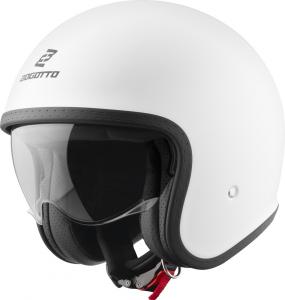 Шлем Bogotto h589 solid jet, White Matt