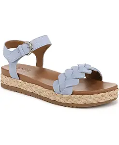 Женские сандалии Neila на платформе с открытым круглым мысом Naturalizer, синий