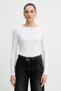 Хлопковый лонгслив Levi's, белый