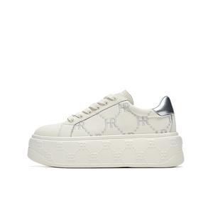 HR Женские скейтерские кроссовки Helena beige silver