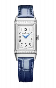 Часы Jaeger-Lecoultre Reverso one duetto из стали с бриллиантами 40,10 х 20 мм