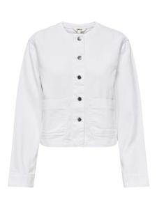 Джинсовая куртка ONLY, белый деним