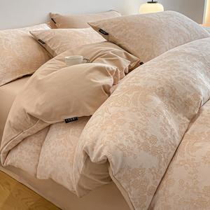 Jie Liya Комплект постельного белья из 3 предметов (простыня, пододеяльник 150х200 см) из гребенного хлопка Синьцзян, цвет Yunxu