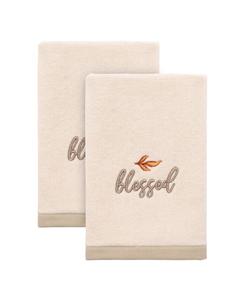 Набор из двух полотенец для рук Grateful Patch Harvest, 45 см x 30 см Avanti, слоновая кость