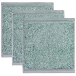 Полотенце Superwuschel с бордюром, комплект полотенец, 100% премиальный хлопок, мягкое Möve, Tea