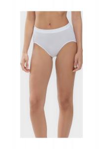 Трусы Emotion на талии, мягкий пояс, приятные для кожи, для женщин mey, белый