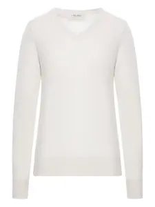 Свитер с длинными рукавами 'S Max Mara, белый