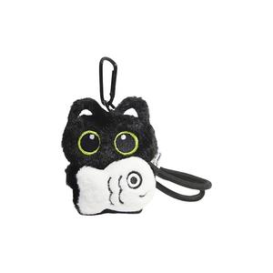 Угольный шарообразный монстр плюшевый кулон высота 9см MIC RABBIT