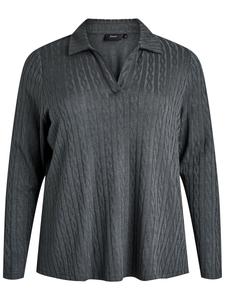 Свитер Zizzi, темно-серый