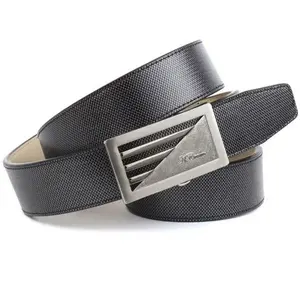 Кожаный ремень Anthony Crown Anthoni Crown, серый