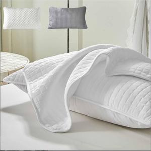 Generic Подушка с наполнителем из волокна с декоративным изоляционным дышащим слоем White