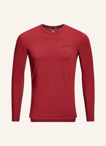 Беговая рубашка the run long sleeve cep, темно-красный