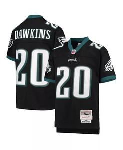 Черная футболка Big Boys Брайана Докинза Philadelphia Eagles 2004 Legacy пенсионера Mitchell & Ness