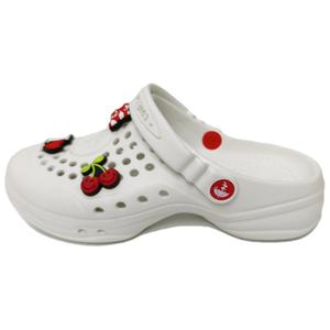 Сланцы унисекс белые Izt с резиновой подошвой EVA