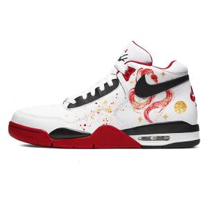 Nike Баскетбольные кроссовки Flight Legacy Snake Year Auscious, среднего размера, унисекс, красные