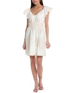 Мини-платье Мари Оливер Эмилия Marie Oliver, белый