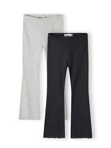 Расклешенные леггинсы MINOTI, Mottled Grey/Black