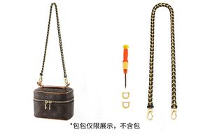 Luxury Care Artisan Workshop Латунный ремешок для сумки через плечо унисекс золотистый