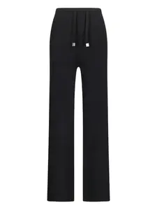 Брюки в рубчик с кулиской NOTSHY, черный