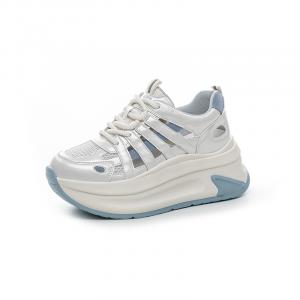 The mystery of glamour Дышащие низкие повседневные туфли женские синие, цвет Blue